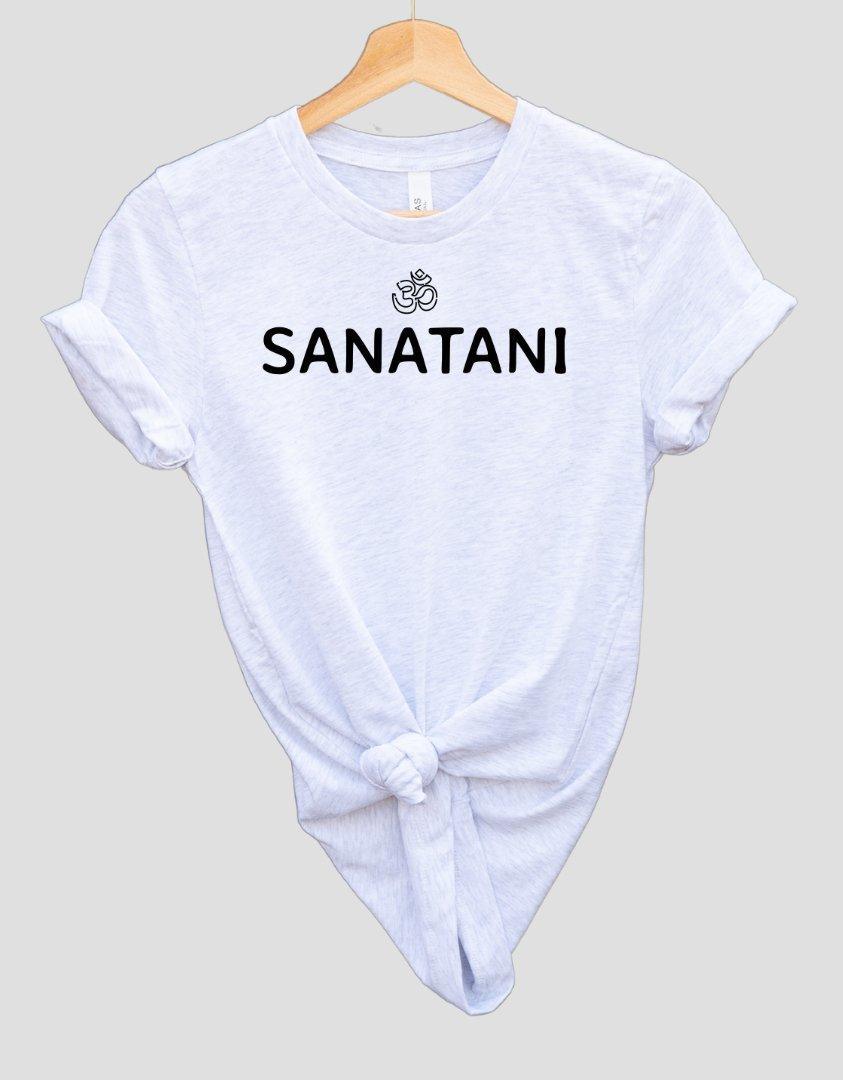 Womens Round Neck T-shirt Sanatani - sunny buttons