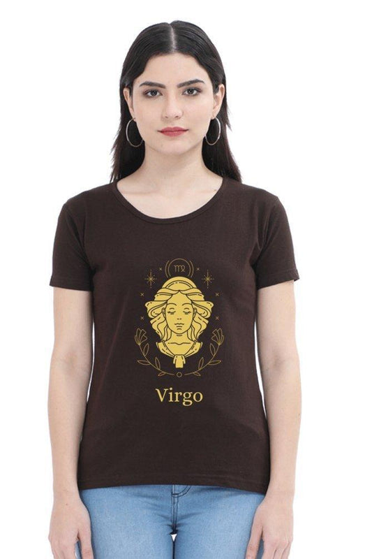 Womens Round neck t-shirt Virgo sunsign - sunny buttons