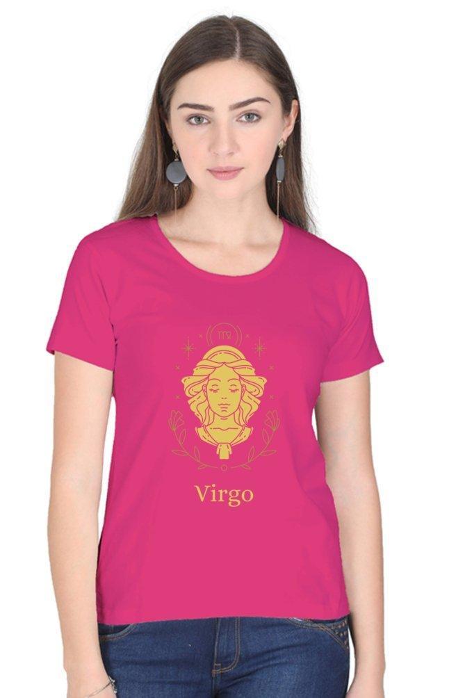 Womens Round neck t-shirt Virgo sunsign - sunny buttons