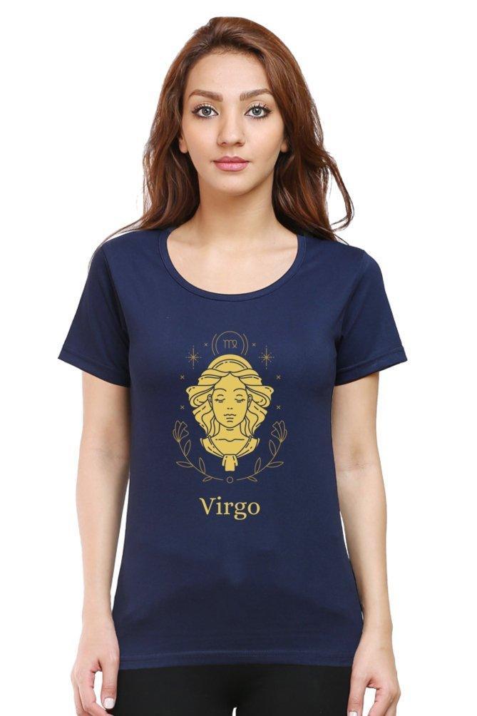 Womens Round neck t-shirt Virgo sunsign - sunny buttons