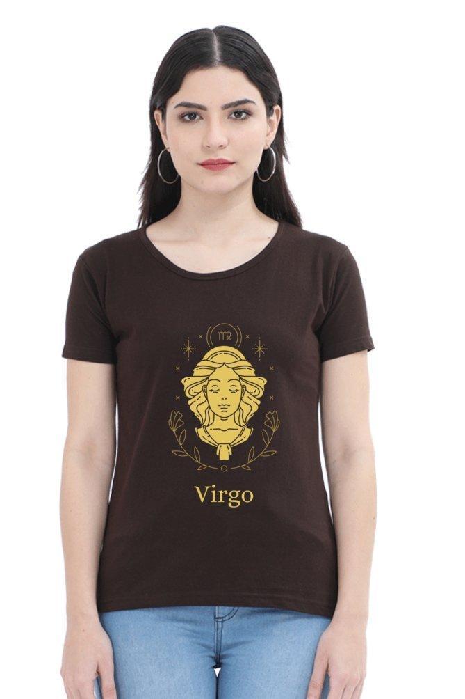 Womens Round neck t-shirt Virgo sunsign - sunny buttons