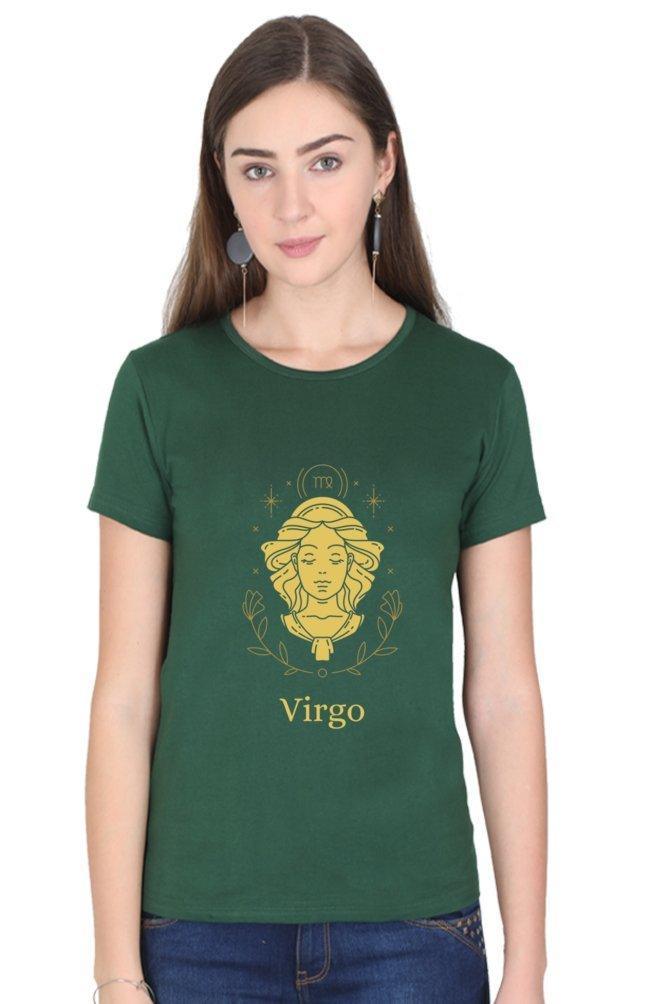 Womens Round neck t-shirt Virgo sunsign - sunny buttons