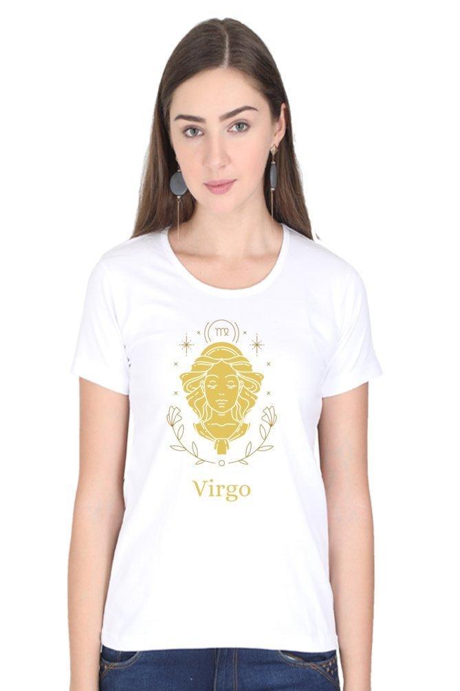 Womens Round neck t-shirt Virgo sunsign - sunny buttons