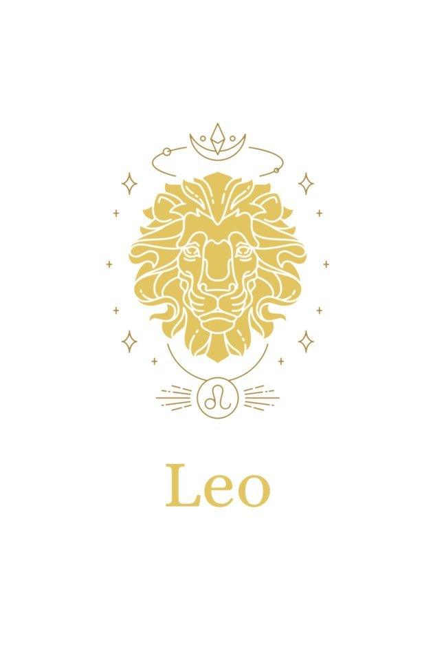 Womens T-shirt Leo Sunsign Zodiac Sign - sunny buttons