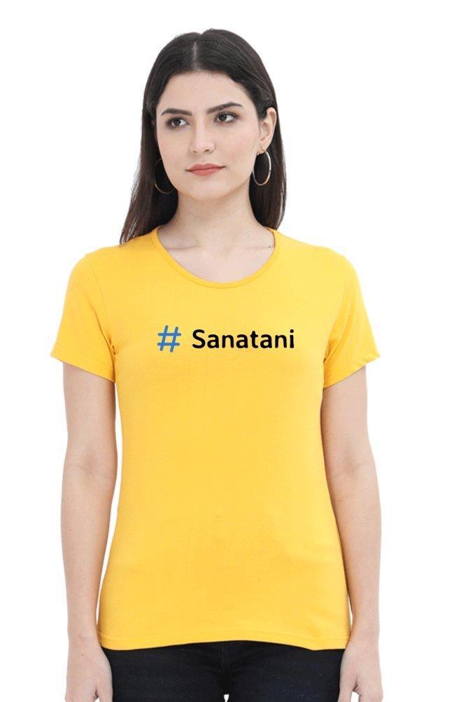 Womens T-shirt # Sanatani - sunny buttons