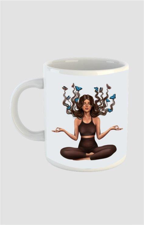 yoga | coffee mug - sunny buttons