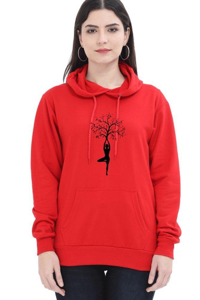 yoga hoodie - sunny buttons