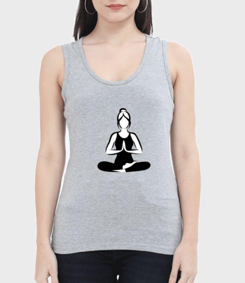 yoga | tank top - sunny buttons