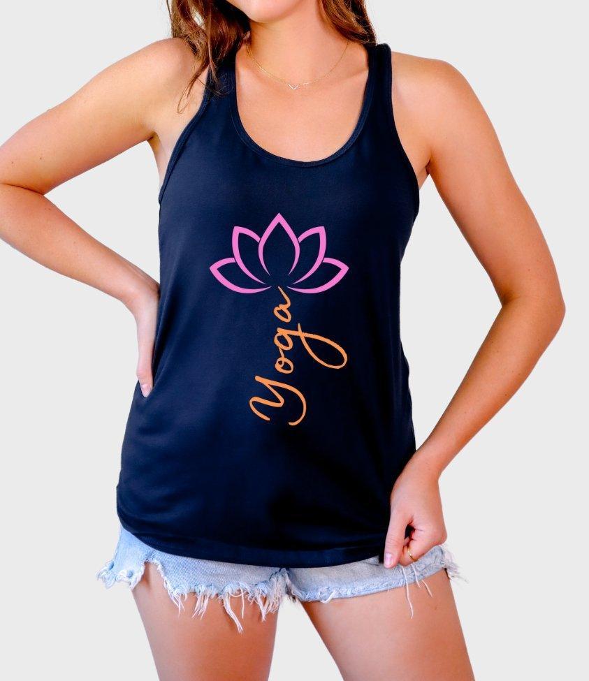 yoga | tank top - sunny buttons