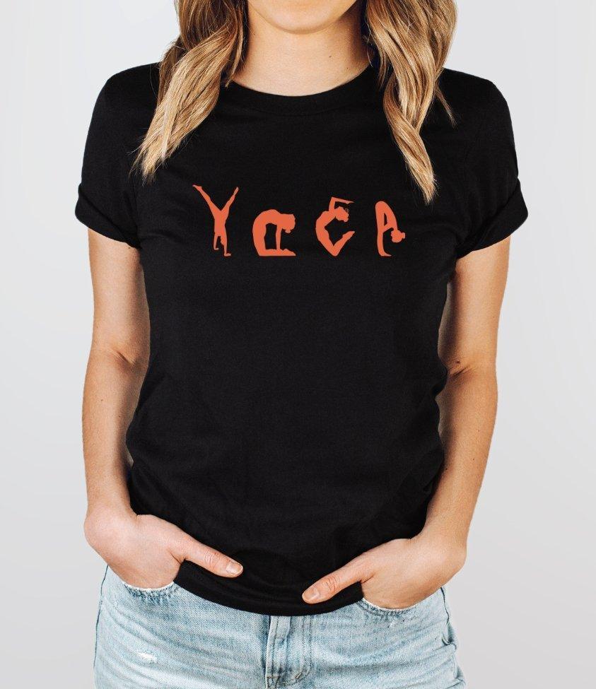yoga | womens tee - sunny buttons