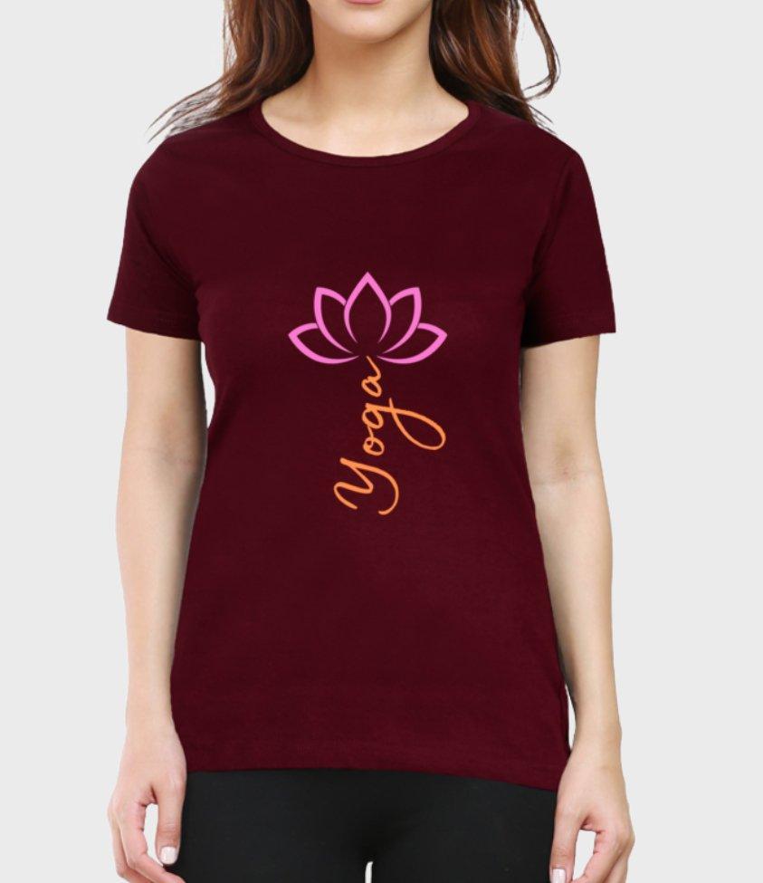 Yoga | Womens tee - sunny buttons