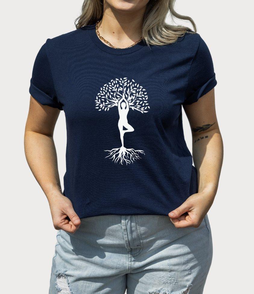 yoga tree | tee - sunny buttons