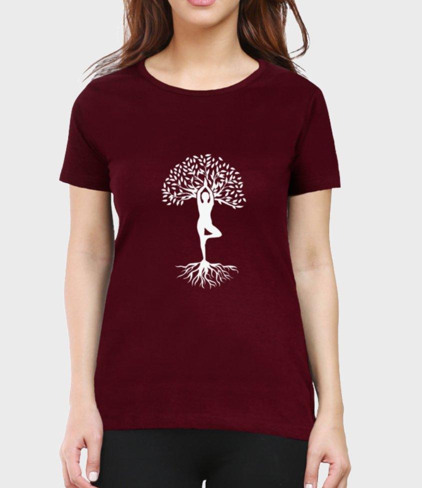 yoga tree | tee - sunny buttons