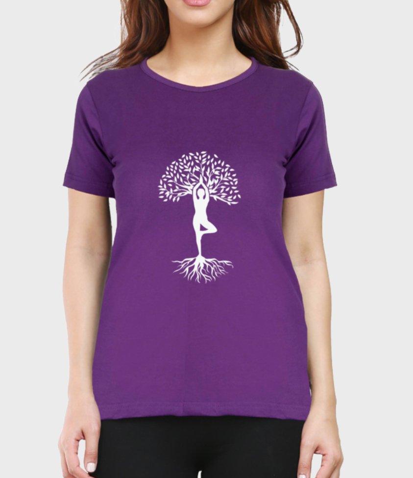 yoga tree | tee - sunny buttons