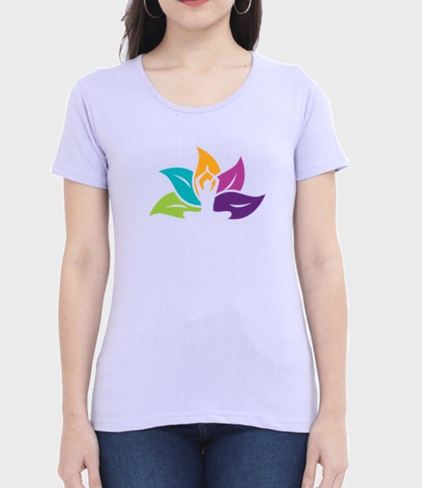 yoga | womens tee - sunny buttons