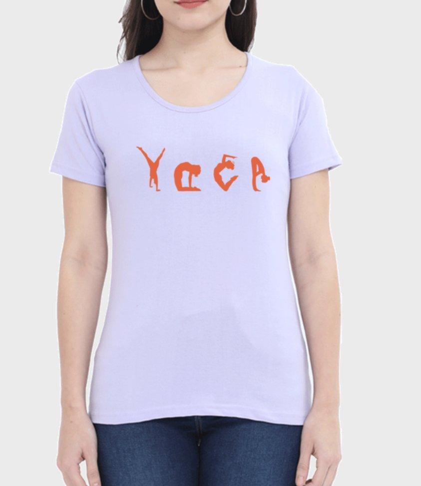 yoga | womens tee - sunny buttons