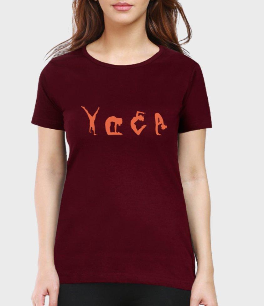 yoga | womens tee - sunny buttons