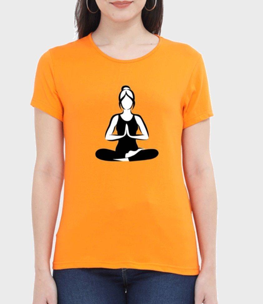 Yoga | womens tee - sunny buttons