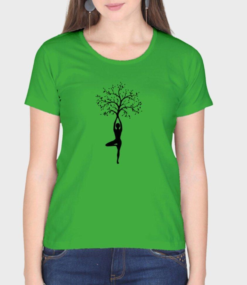 Yoga | womens tee - sunny buttons