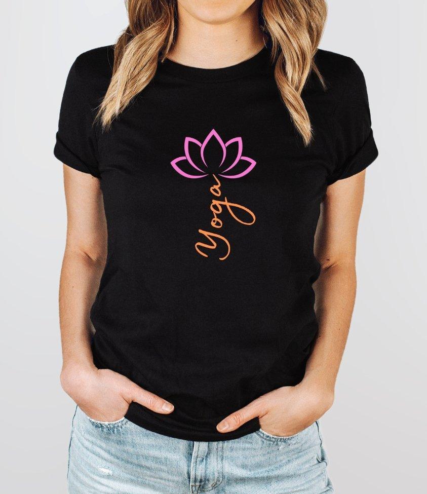 Yoga | Womens tee - sunny buttons