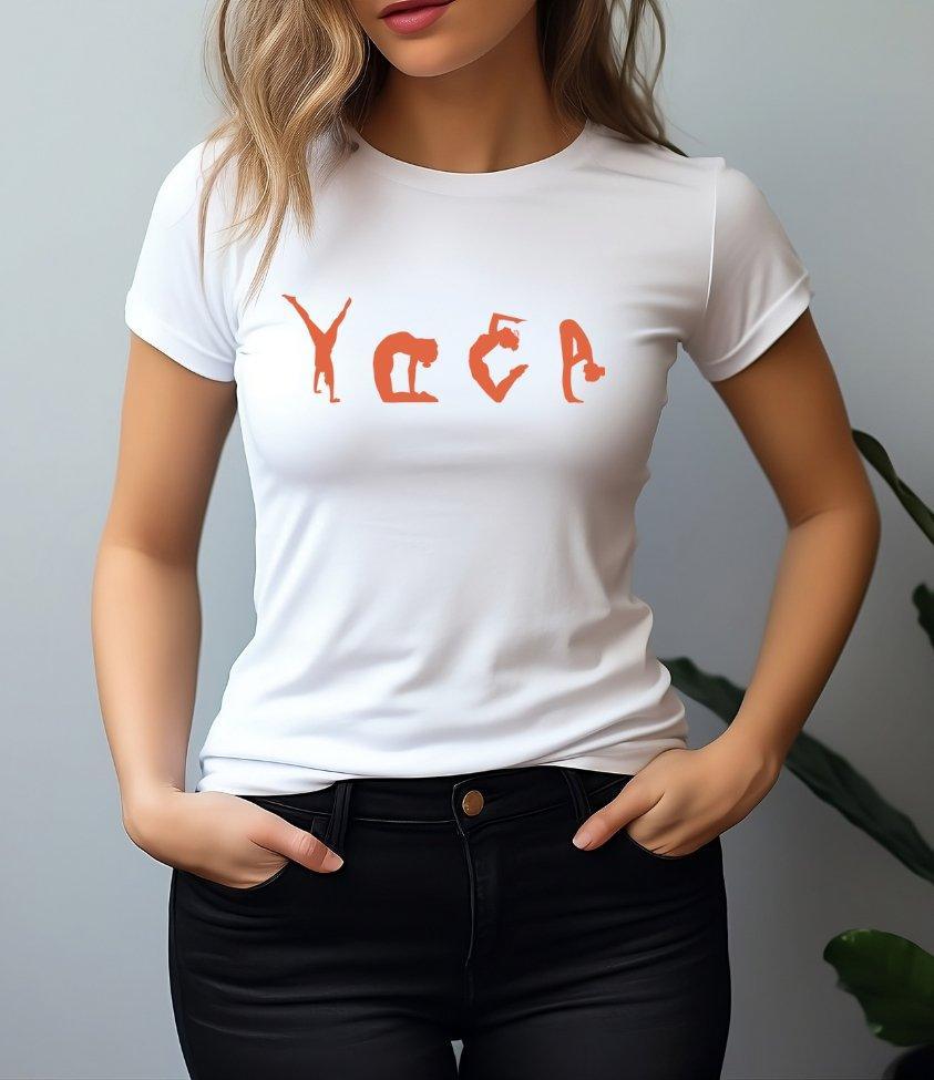 yoga | womens tee - sunny buttons