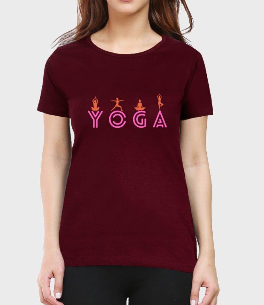 Yoga | Womens tee - sunny buttons