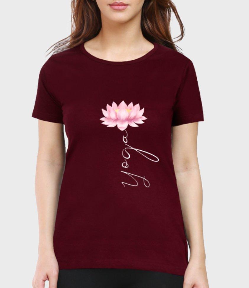 Yoga | womens tee - sunny buttons