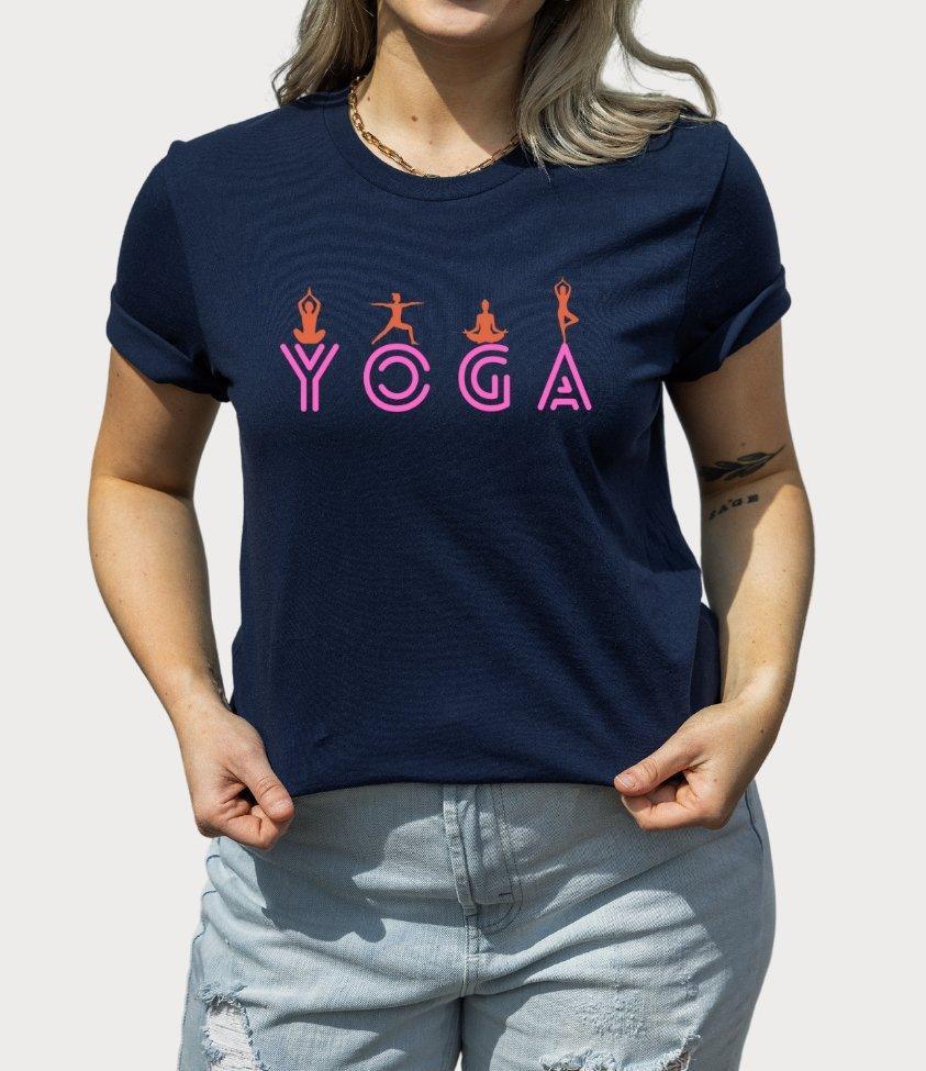 Yoga | Womens tee - sunny buttons