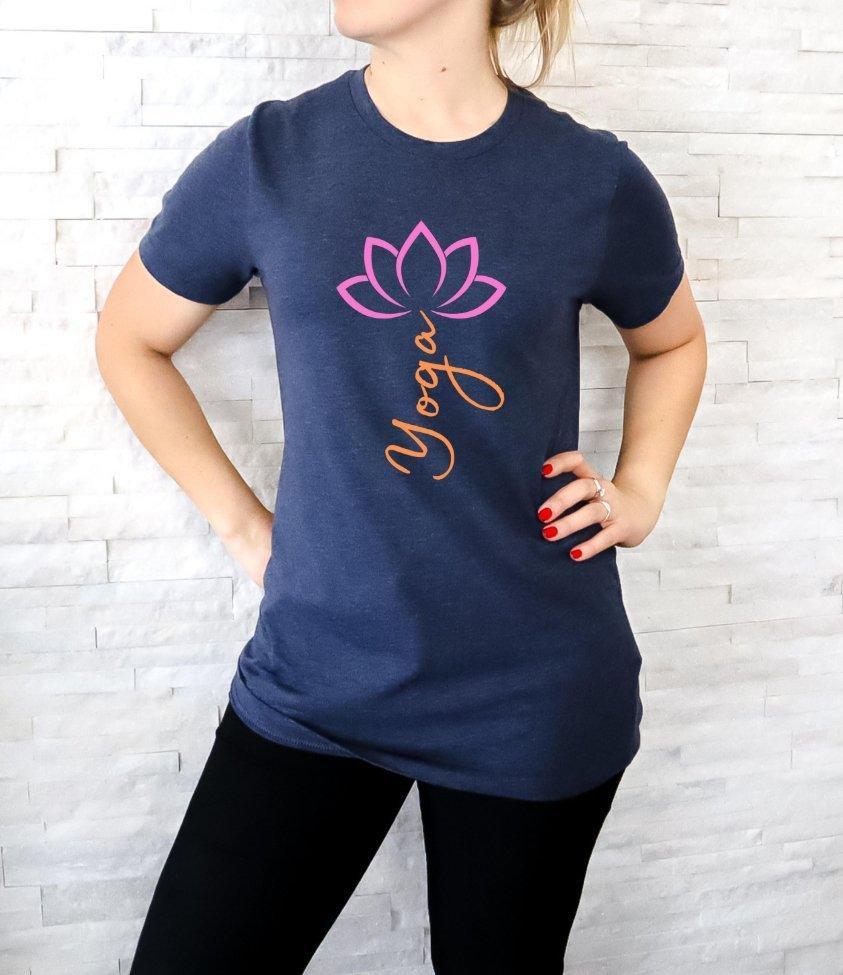 Yoga | Womens tee - sunny buttons