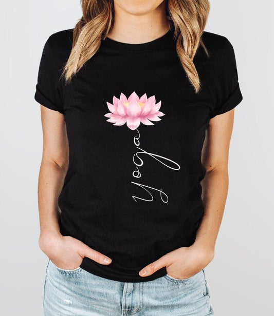 Yoga | womens tee - sunny buttons